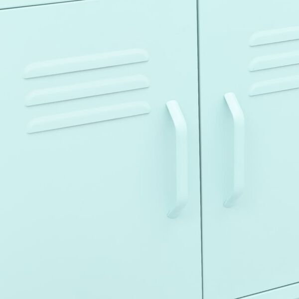 vidaXL Storage Cabinet Mint 60x35x56 cm Steel