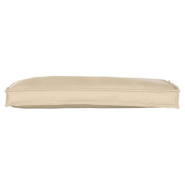 vidaXL Cushion Beige 100 x 40 x 8 cm Oxford Fabric