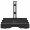 vidaXL Parasol Base Black 41 x 41 x 37 cm Granite