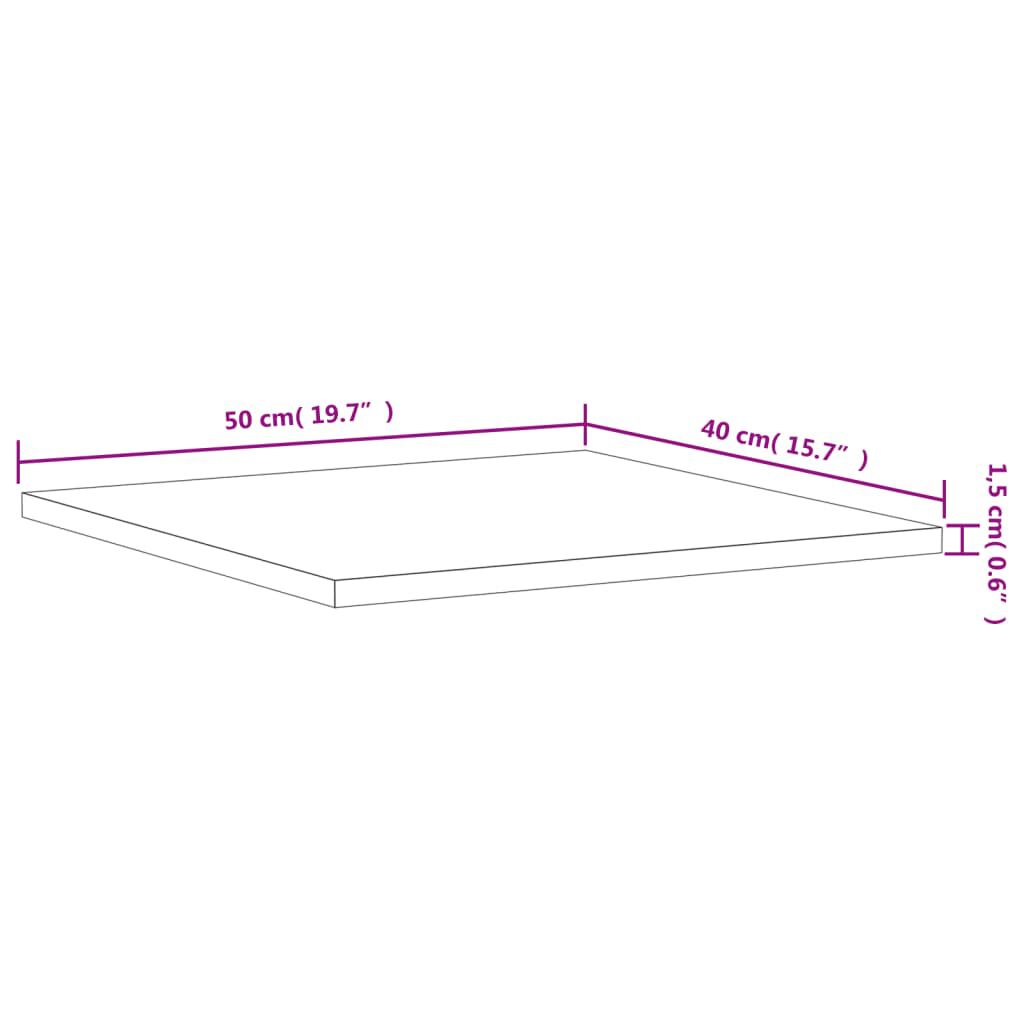 vidaXL Bookshelf Boards 4 pcs High Gloss Grey 40x50x1.5 cm Engineered Wood