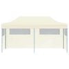 vidaXL Cream Foldable Pop-up Party Tent 3 x 6 m