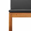 vidaXL Garden Bench Set 5 pcs Brown Solid acacia wood