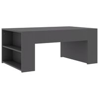 vidaXL Coffee Table Grey 100x60x42 cm Engineered Wood