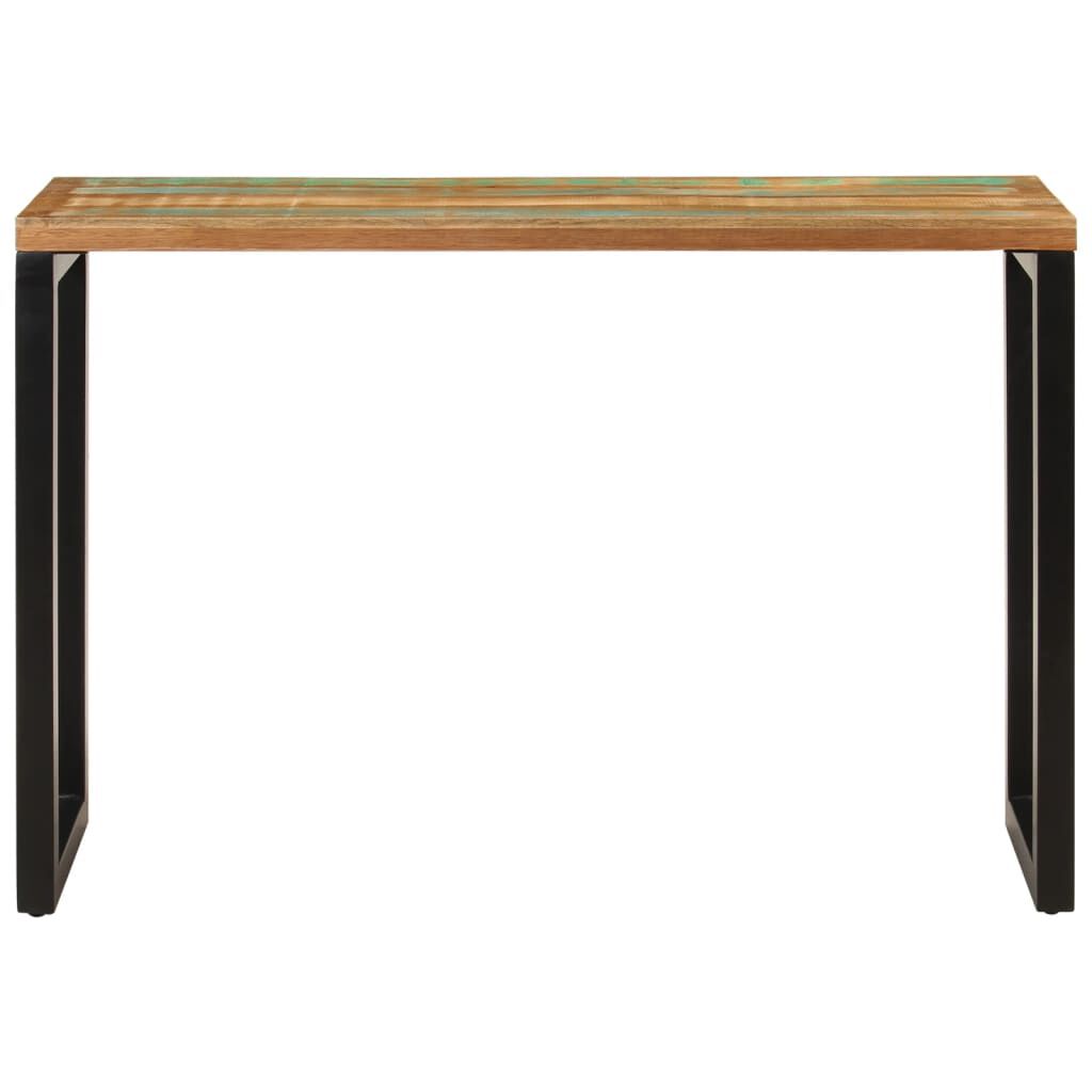 vidaXL Console Table 110x35x75 cm Solid Wood Reclaimed