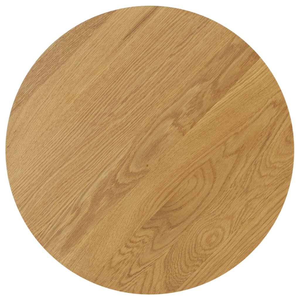 vidaXL Lamp Table 40x50 cm Solid Oak Wood