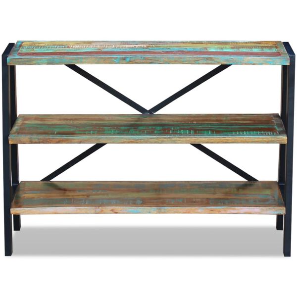 vidaXL Sideboard 3 Shelves Solid Reclaimed Wood