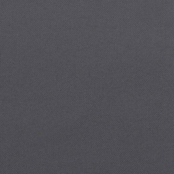vidaXL Garden Bench Cushion Anthracite 150x(50+50)x7cm Oxford Fabric