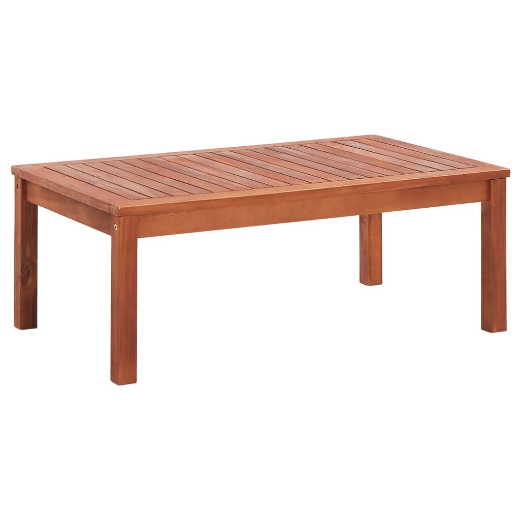 vidaXL 4 Piece Garden Lounge Set Solid Acacia Wood
