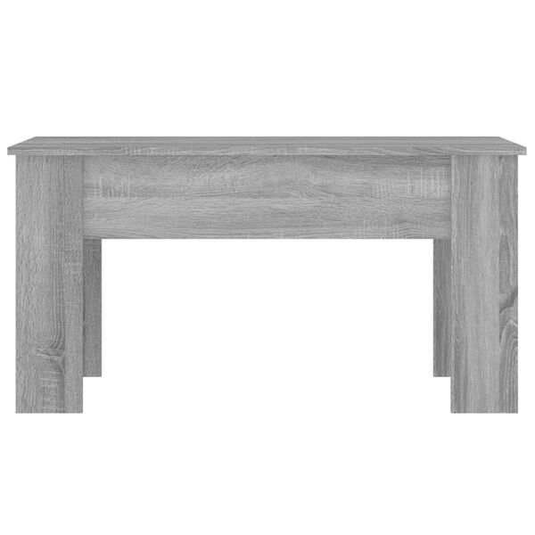 vidaXL Coffee Table Grey Sonoma 101x49x52 cm Engineered Wood