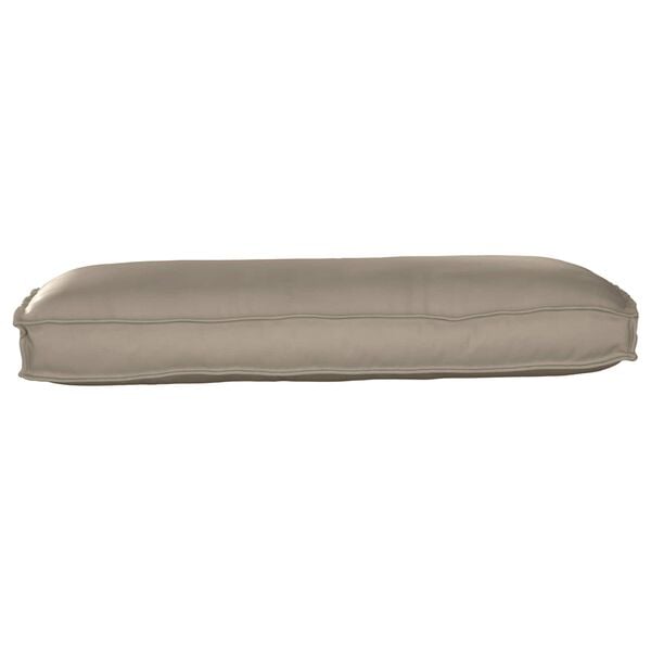 vidaXL Cushion Taupe 120 x 50 x 12 cm Oxford Fabric