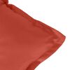 vidaXL Highback Chair Cushions 2 pcs Melange Red 120x50x7 cm Fabric
