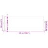 vidaXL Retractable Side Awning 160 x 500 cm Cream