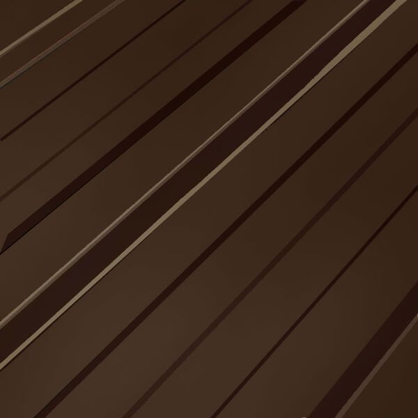 vidaXL Roof Panels 12 pcs Galvanised Steel Brown