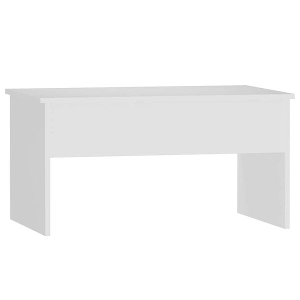 vidaXL Coffee Table White 80x50.5x41.5 cm Engineered Wood