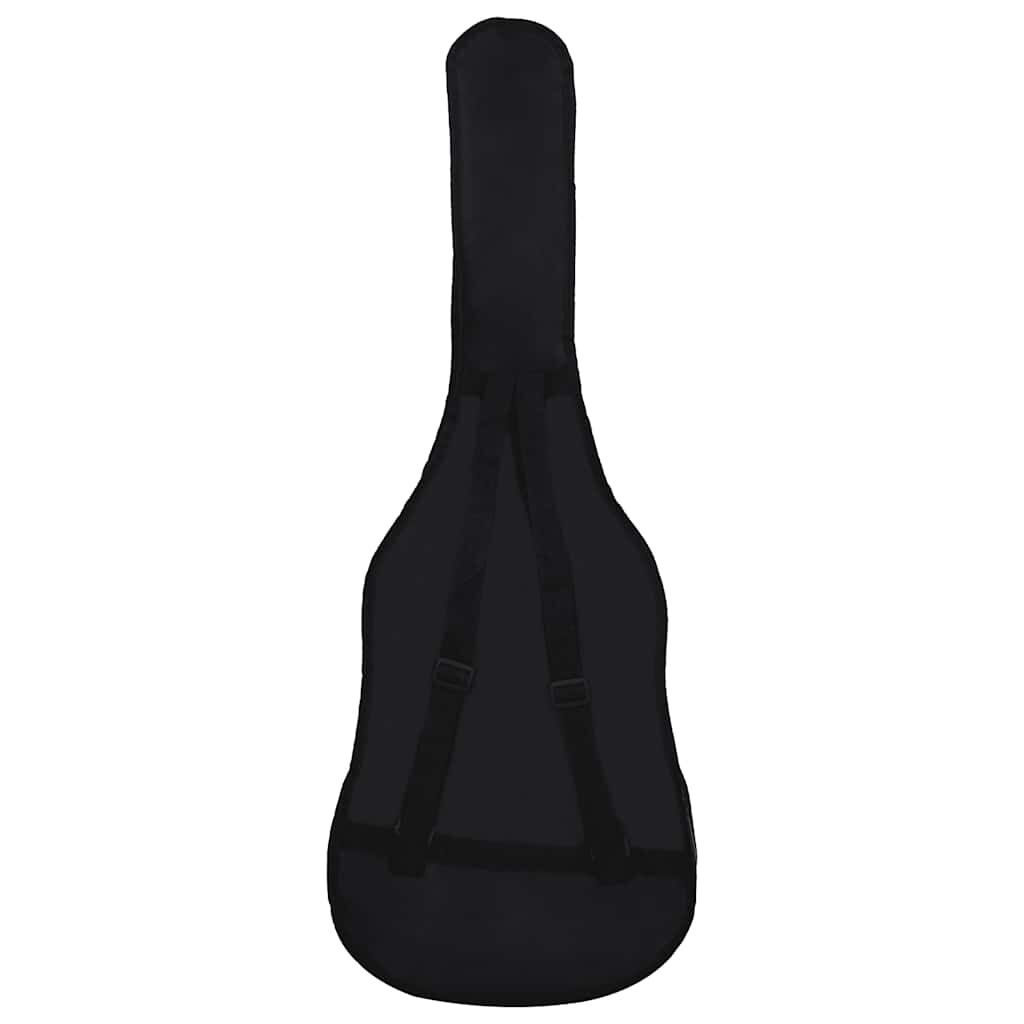 vidaXL Guitar Bag for 1/2 Classical Guitar Black 94x35 cm Fabric