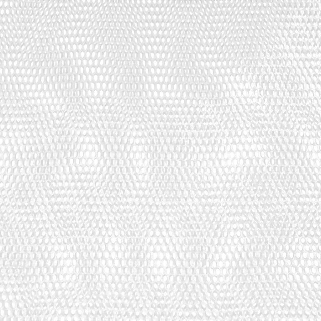 vidaXL Office Chair White Mesh Fabric and Faux Leather