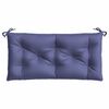 vidaXL Garden Bench Cushions 2 pcs Navy Blue 100x50x7 cm Oxford Fabric