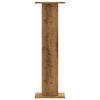 vidaXL Plant Stands 2 pcs Artisian Oak 30x30x95 cm Engineered Wood