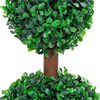 vidaXL Artificial Boxwood Plant with Pot Ball Shaped Green 60 cm