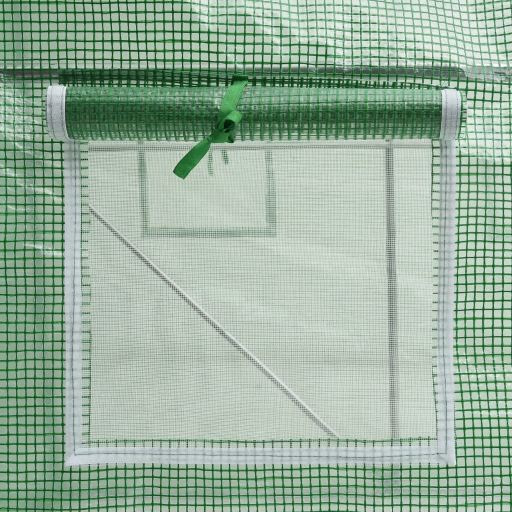 vidaXL Greenhouse 16 m² 4x4x2 m