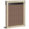 vidaXL Bathroom Mirror with Shelf BERG Black 60x12x70 cm Solid Wood