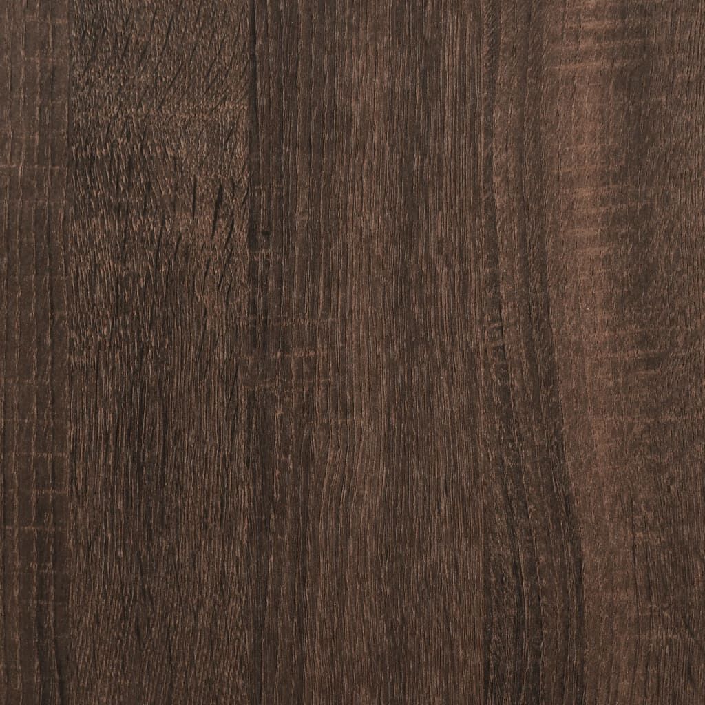 vidaXL Coffee Table Brown Oak 60x60x31.5 cm Engineered Wood
