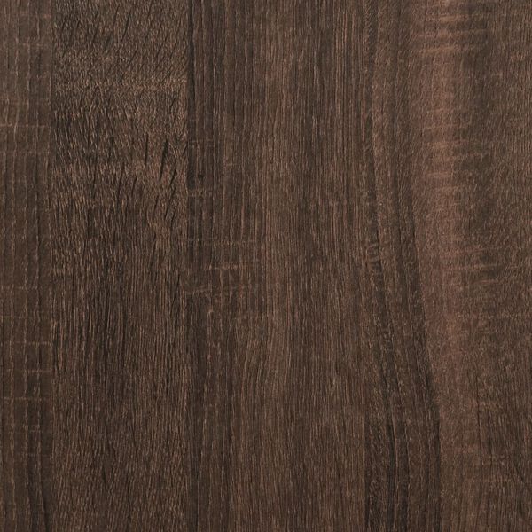 vidaXL Coffee Table Brown Oak 60x60x31.5 cm Engineered Wood