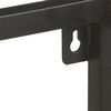 vidaXL Wall Shelf 60x20x85 cm Rough Mango Wood