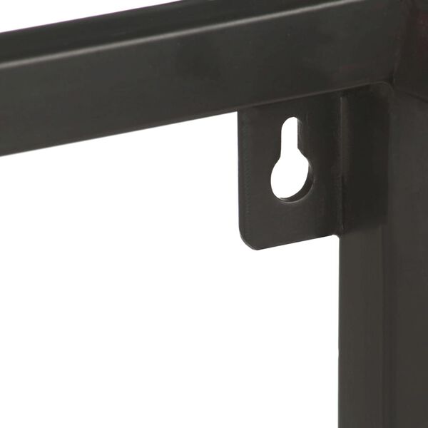 vidaXL Wall Shelf 60x20x85 cm Rough Mango Wood