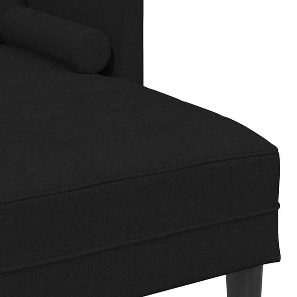vidaXL Sofa Set Black 173 x 131 x 67 cm Fabric