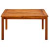 vidaXL Garden Coffee Table 85x85x45 cm Solid Acacia Wood
