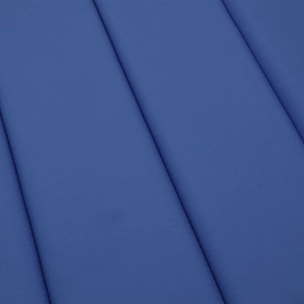 vidaXL Sun Lounger Cushion Royal Blue 200x70x3cm Oxford Fabric