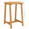 vidaXL 3 Piece Garden Bar Set with Cushions Brown