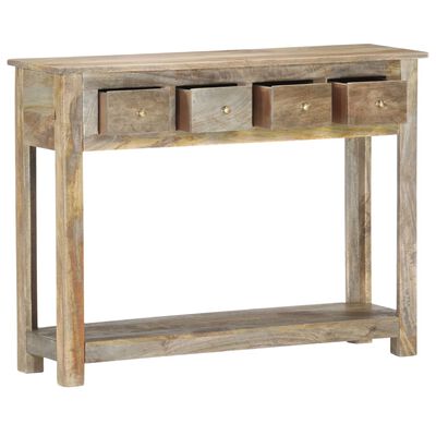 vidaXL Console Table 100x30x76 cm Solid Mango Wood