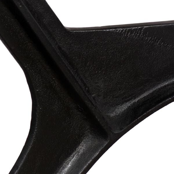 vidaXL Dining Table Legs 2 pcs O-Frame Cast Iron