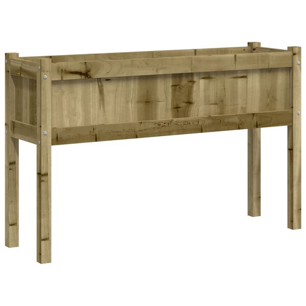 vidaXL Garden Planters 2 pcs with Legs Impregnated Wood Pine