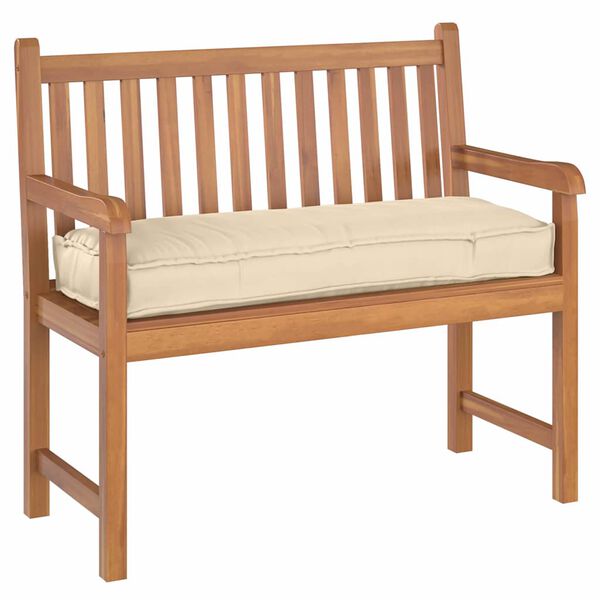 vidaXL Cushion Beige 110 x 40 x 8 cm Oxford Fabric