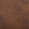 vidaXL Dining Chairs 4 pcs Brown Faux Suede Leather