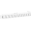 vidaXL Dog Kennel Black 10 m² Steel