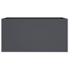 vidaXL Planter Anthracite 62x30x29 cm Steel