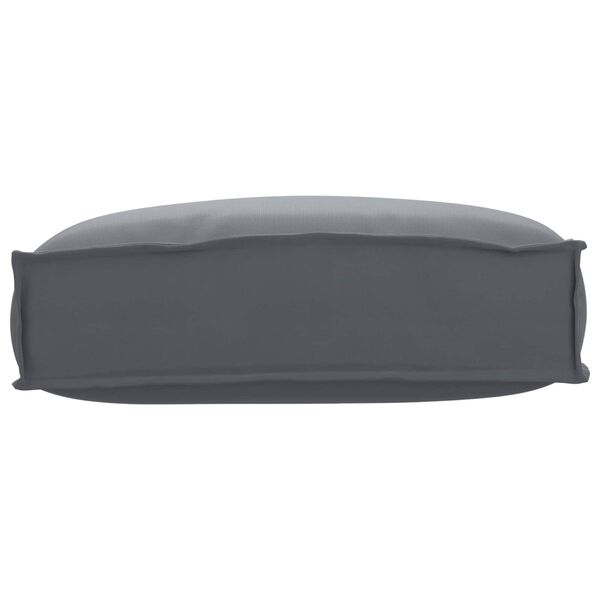 vidaXL Cushion Anthracite 50 x 40 x 12 cm Oxford Fabric