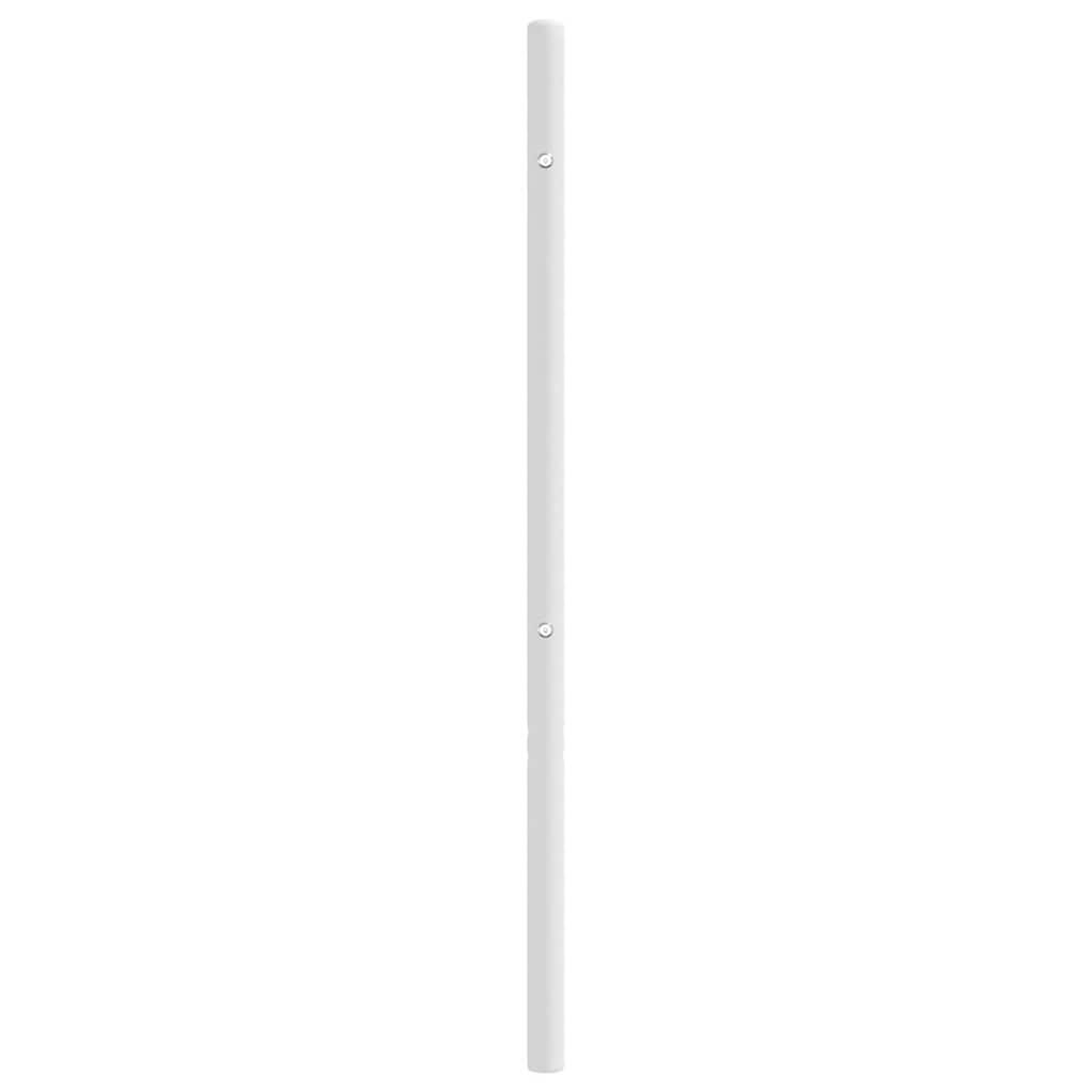 vidaXL Metal Headboard White 100 cm