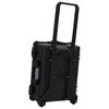 vidaXL Wheeled Flight Case Black 63x50x23 cm PP