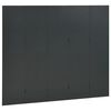 vidaXL 5-Panel Room Divider Anthracite 200x180 cm Steel