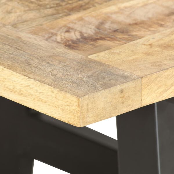 vidaXL Extendable Coffee Table 160x70x45 cm Solid Mango Wood