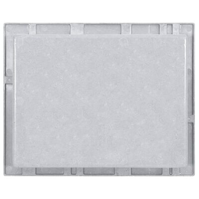 vidaXL Shower Niche Matt Grey 41x51x10 cm