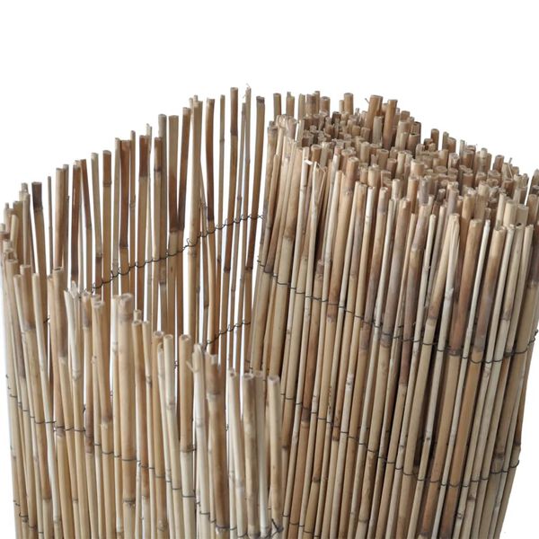 vidaXL Garden Fence 600x80 cm Reed