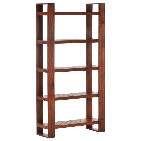 vidaXL Book Cabinet Honey Brown 85x30x166 cm Solid Acacia Wood