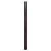 vidaXL Room Divider Bamboo Dark Brown 250x165 cm