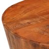 vidaXL Coffee Table &Oslash; 52x30 cm Solid Rough Wood Mango